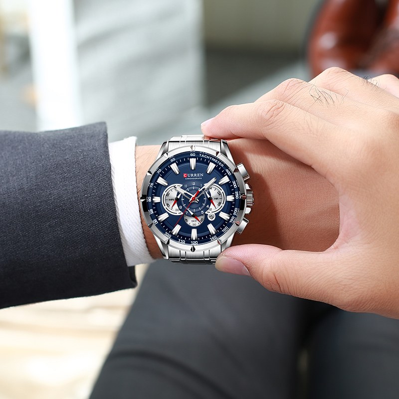 CURREN Wrist Watch Men Waterpr - Luxury Watch Maker review and price