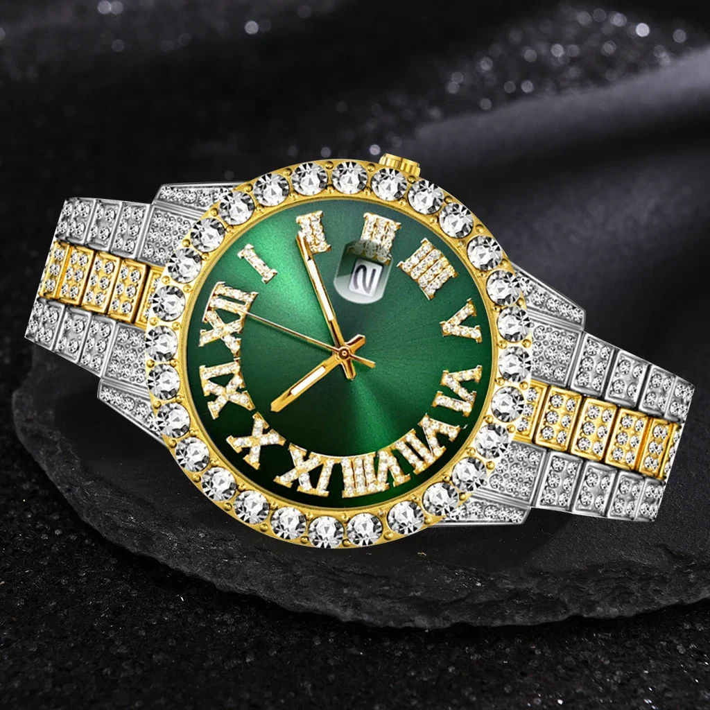 Iced Out Watch Men Luxury Bran - Luxury Watch Iceberg review and price