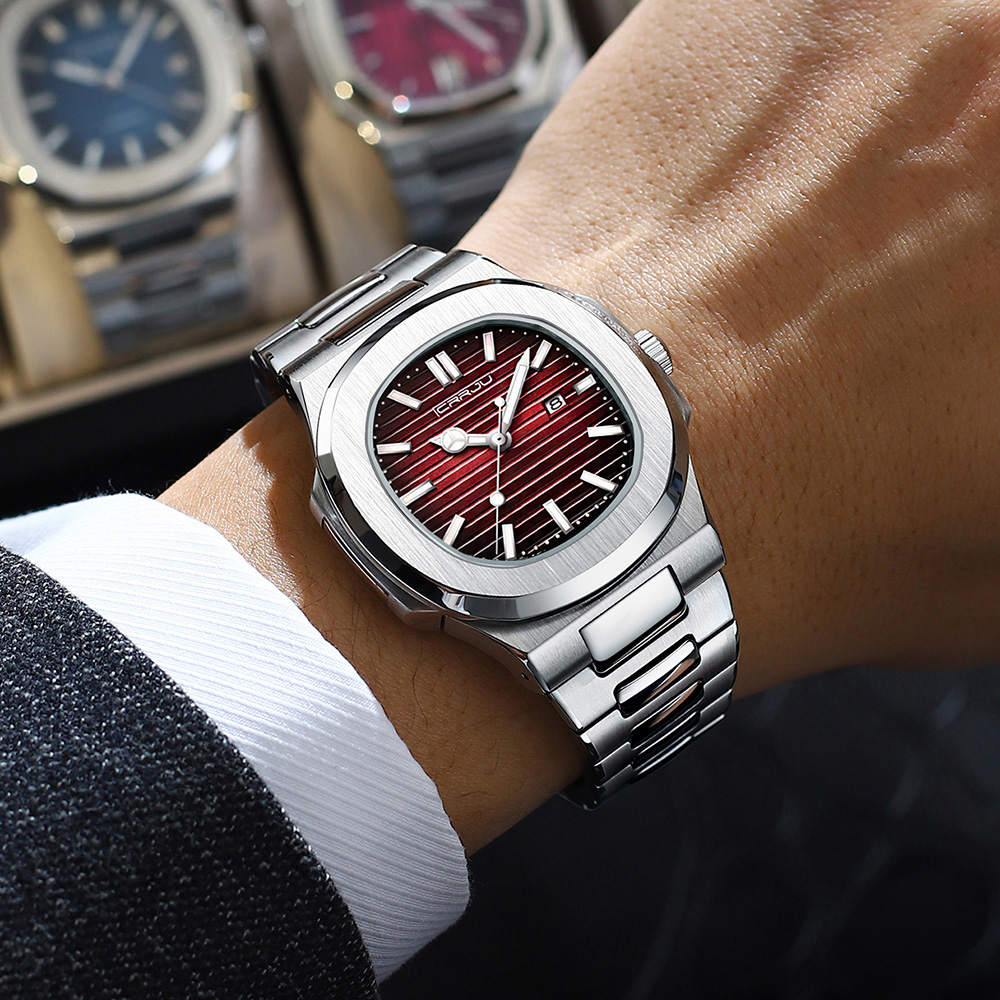 CRRJU Top Luxury Brand Man Wat - Luxury Watch Top 10 review and price