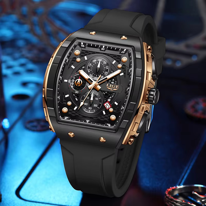 LIGE Top Brand Luxury Men Watc - Luxury Watch Maker review and price