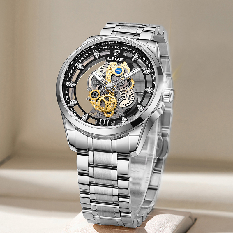 LIGE Fashion Top Luxury Men's  - Luxury Watch Maker review and price