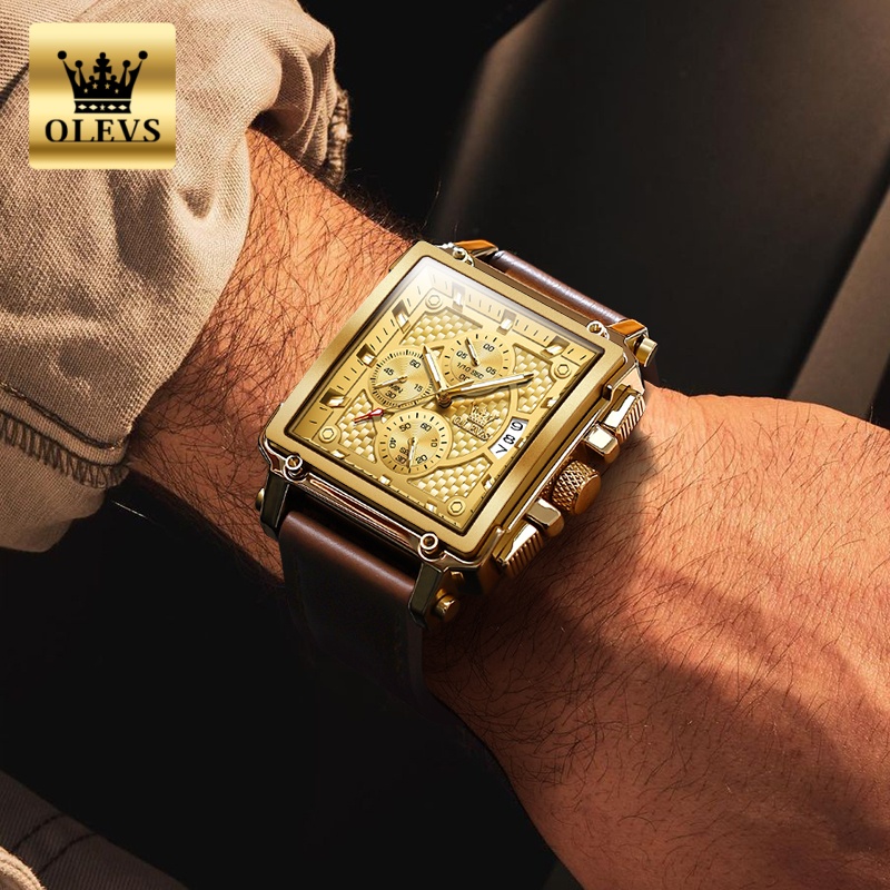 OLEVS Brand Mens Watches Water - Luxury Watch Maker review and price