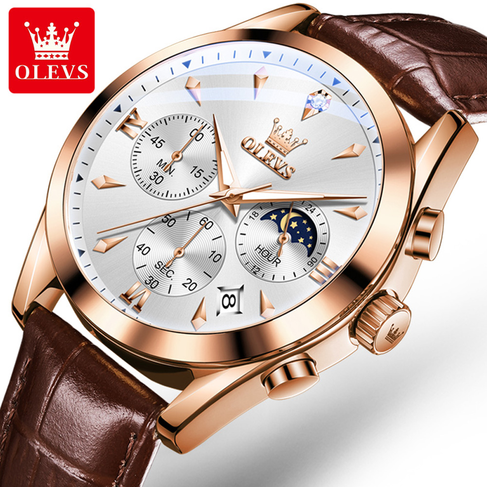 OLEVS Brand New Fashion Quartz - Luxury Watch Maker review and price