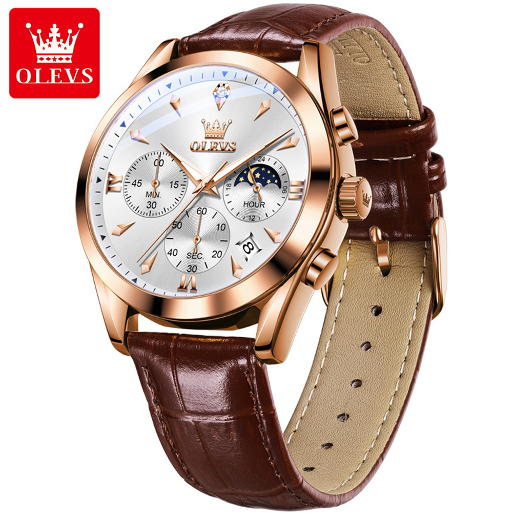 OLEVS Brand New Fashion Quartz - Luxury Watch Maker review and price