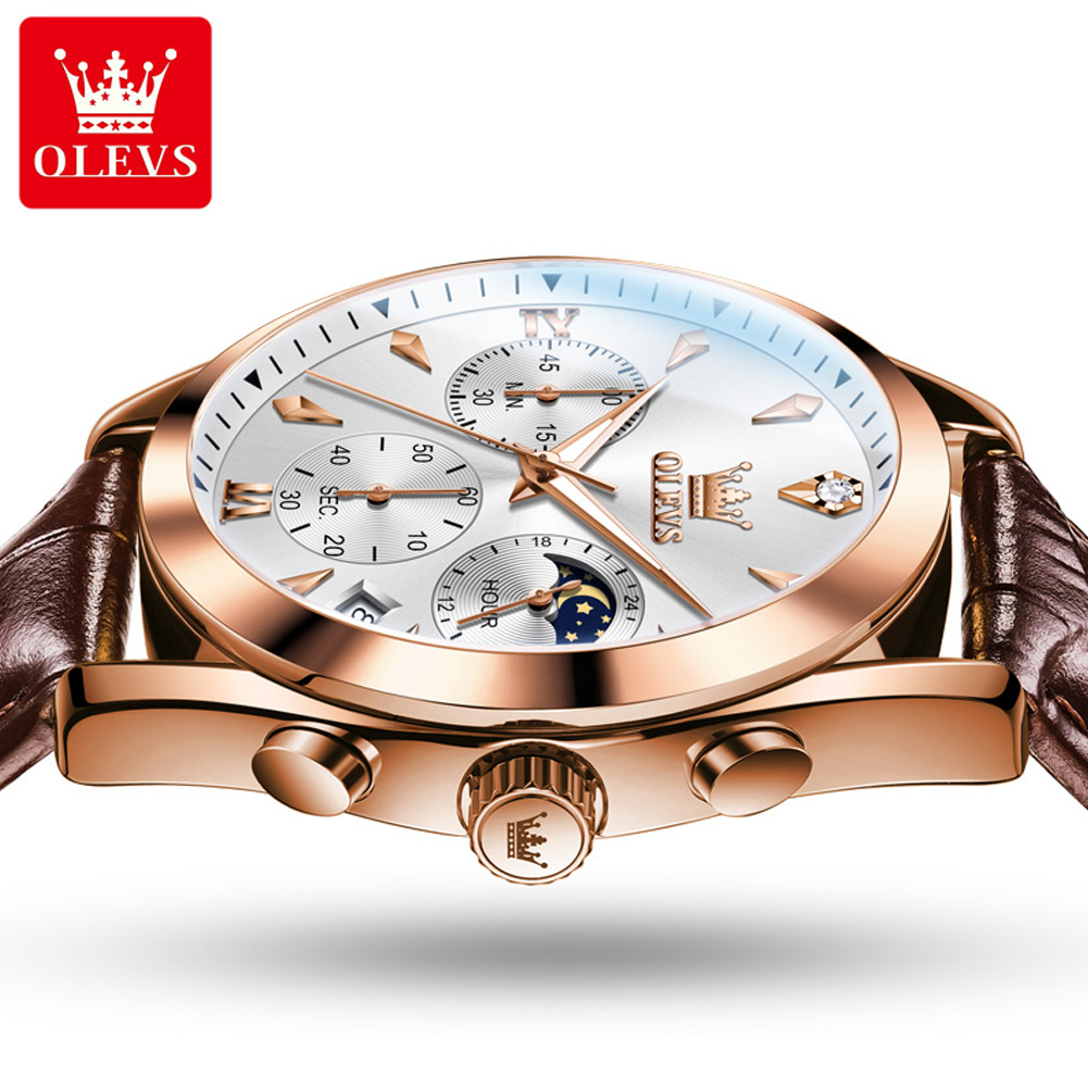 OLEVS Brand New Fashion Quartz - Luxury Watch Maker review and price
